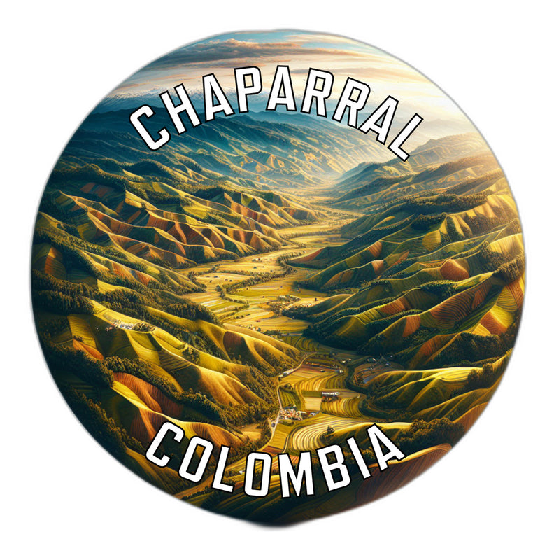 Chaparral Colombia Souvenir Vinyl Decal Sticker 2-Inch