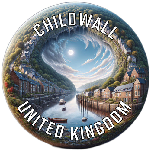 Childwall United Kingdom Souvenir Die Cut Flat Magnet 2-Inch