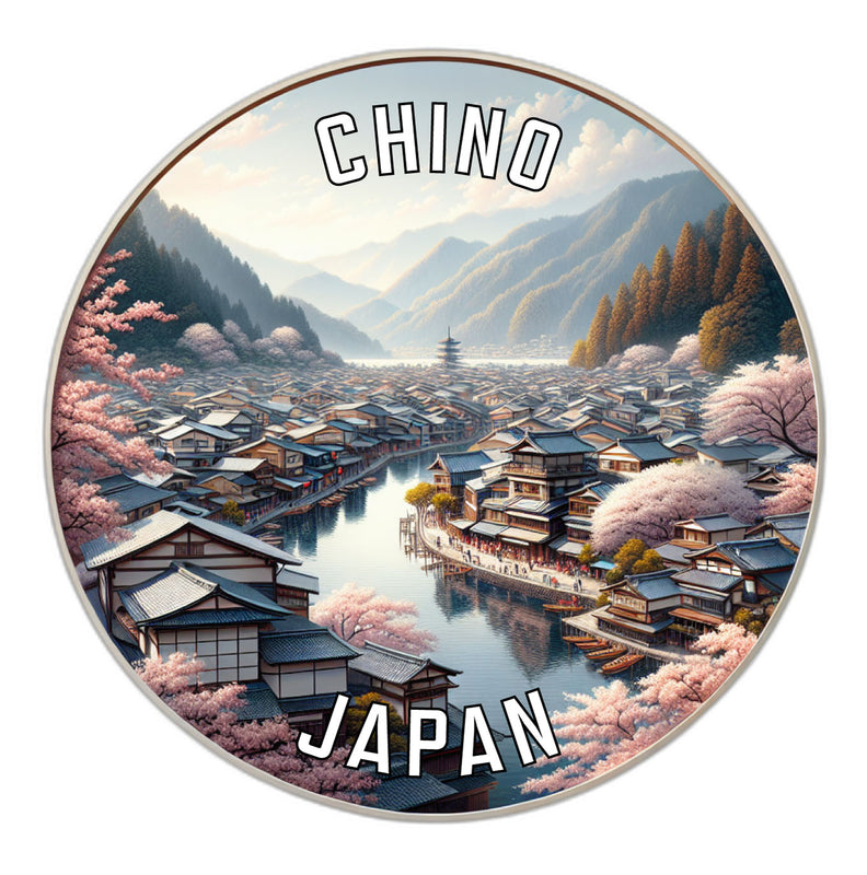 Chino Japan Souvenir Vinyl Decal Sticker 2-Inch