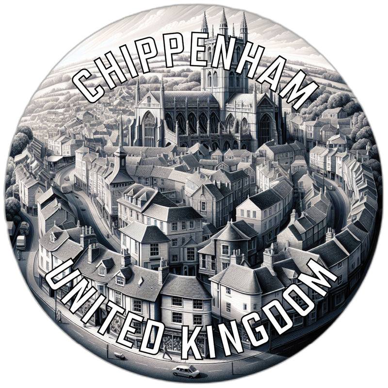 Chippenham United Kingdom Souvenir Vinyl Decal Sticker 2-Inch