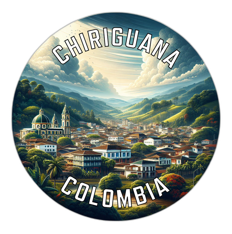 Chiriguana Colombia Souvenir Die Cut Flat Magnet 2-Inch