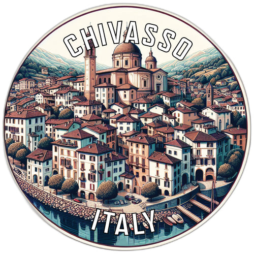 Chivasso Italy Souvenir Vinyl Decal Sticker 2-Inch
