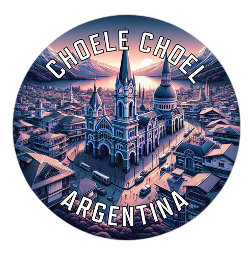 Choele Choel Argentina Souvenir Die Cut Flat Magnet 2-Inch