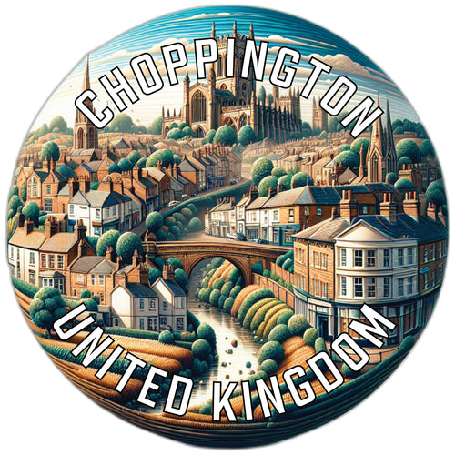 Choppington United Kingdom Souvenir Vinyl Decal Sticker 2-Inch