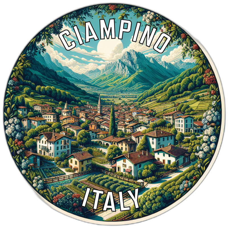 Ciampino Italy Souvenir Vinyl Decal Sticker 2-Inch