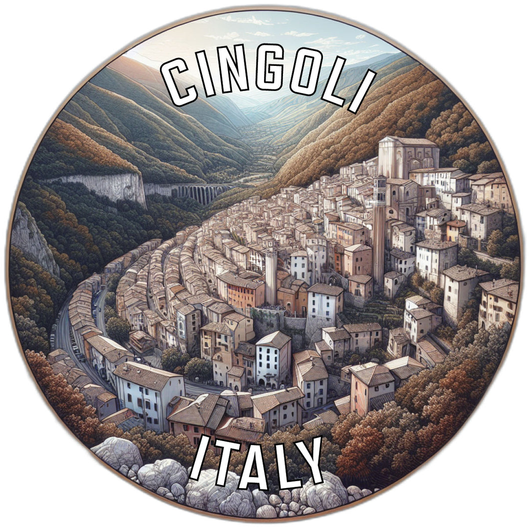 Cingoli Italy Souvenir Vinyl Decal Sticker 2-Inch