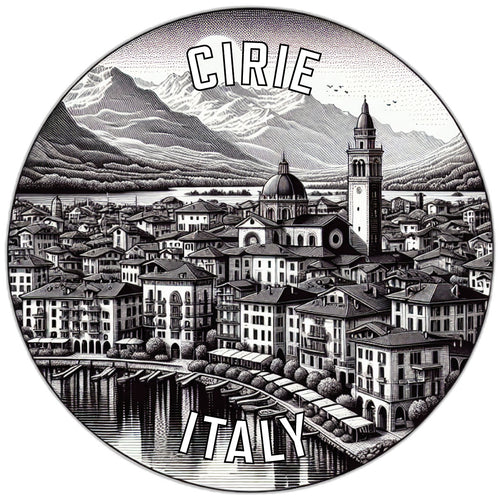 Cirie Italy Souvenir Die Cut Flat Magnet 6-Inch