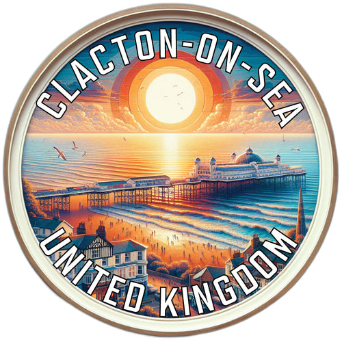 Clacton on Sea United Kingdom Souvenir Vinyl Decal Sticker 6-Inch