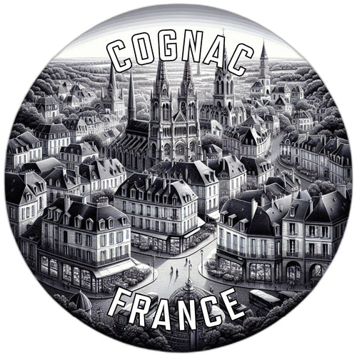 Cognac France Souvenir Vinyl Decal Sticker 2-Inch