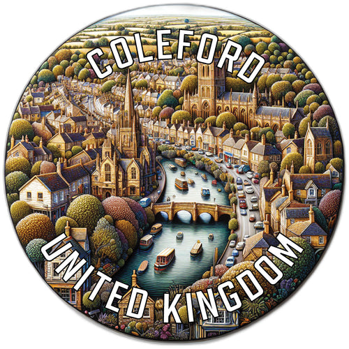 Coleford United Kingdom Souvenir Vinyl Decal Sticker 2-Inch