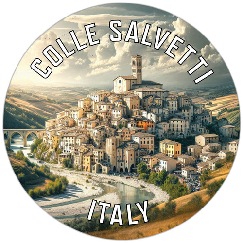 Colle Salvetti Italy Souvenir Vinyl Decal Sticker 2-Inch