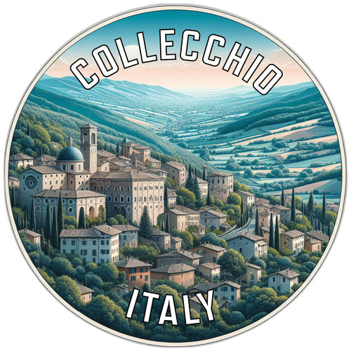 Collecchio Italy Souvenir Die Cut Flat Magnet 2-Inch