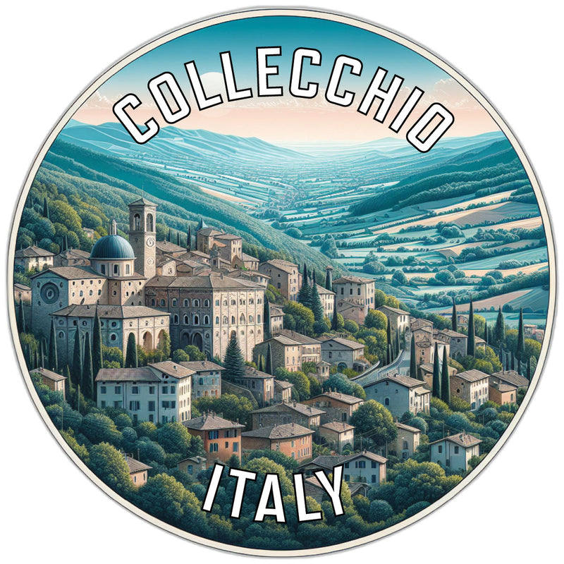 Collecchio Italy Souvenir Die Cut Flat Magnet 2-Inch