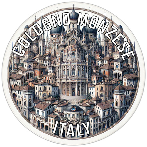 Cologno Monzese Italy Souvenir Vinyl Decal Sticker 3-Inch