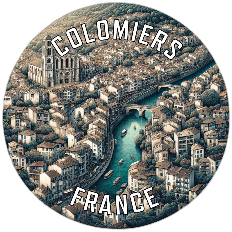 Colomiers France Souvenir Vinyl Decal Sticker 2-Inch