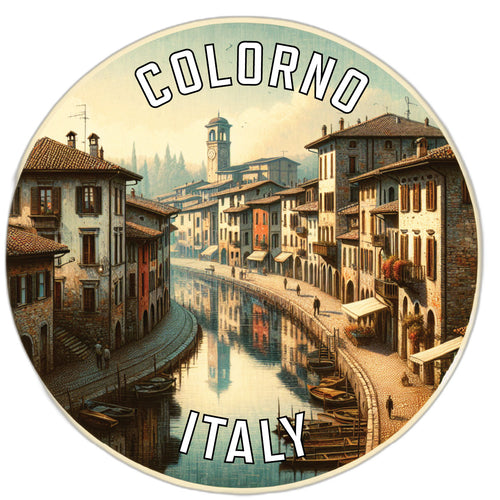 Colorno Italy Souvenir Die Cut Flat Magnet 6-Inch