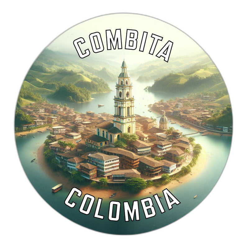 Combita Colombia Souvenir Vinyl Decal Sticker 6-Inch