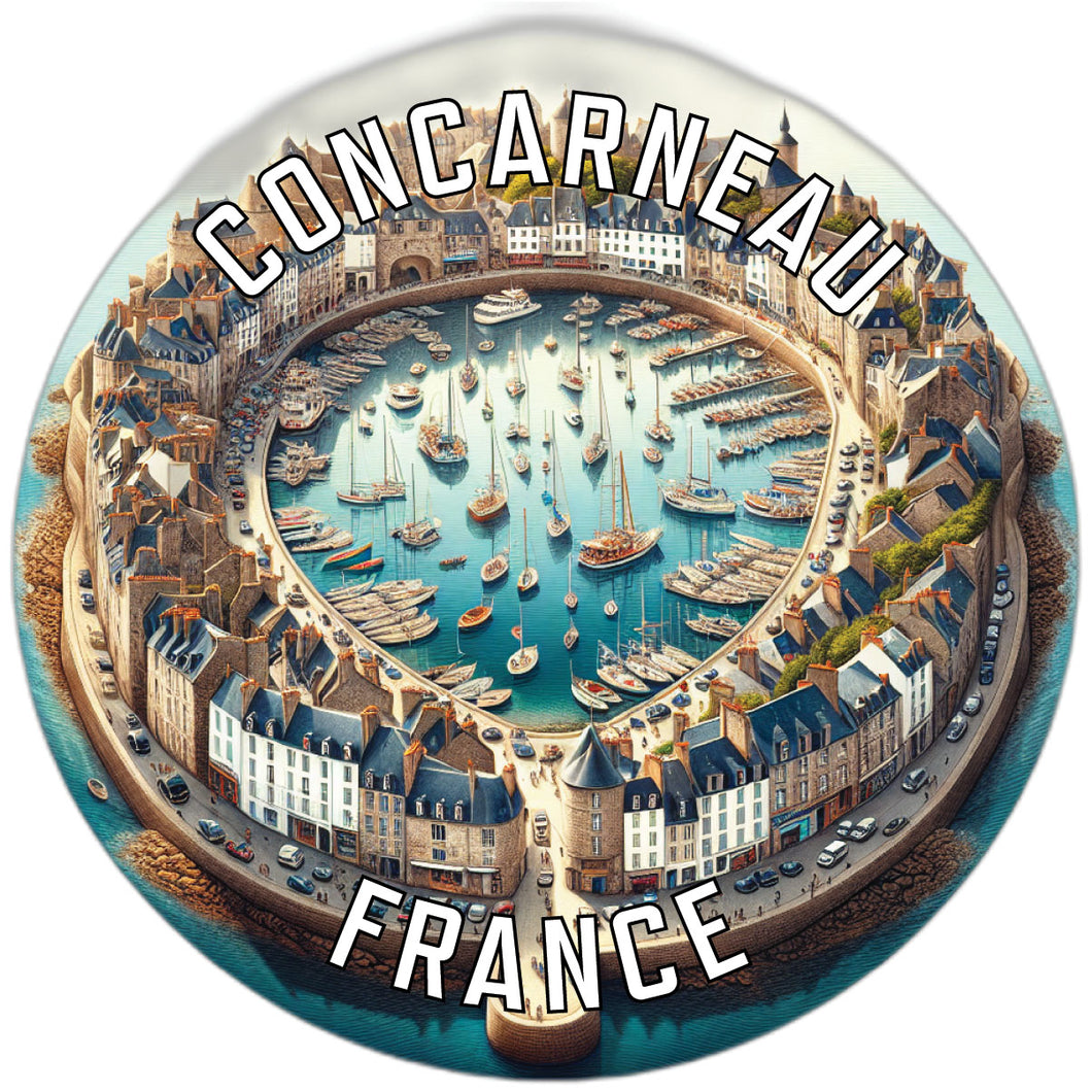 Concarneau France Souvenir Vinyl Decal Sticker 2-Inch