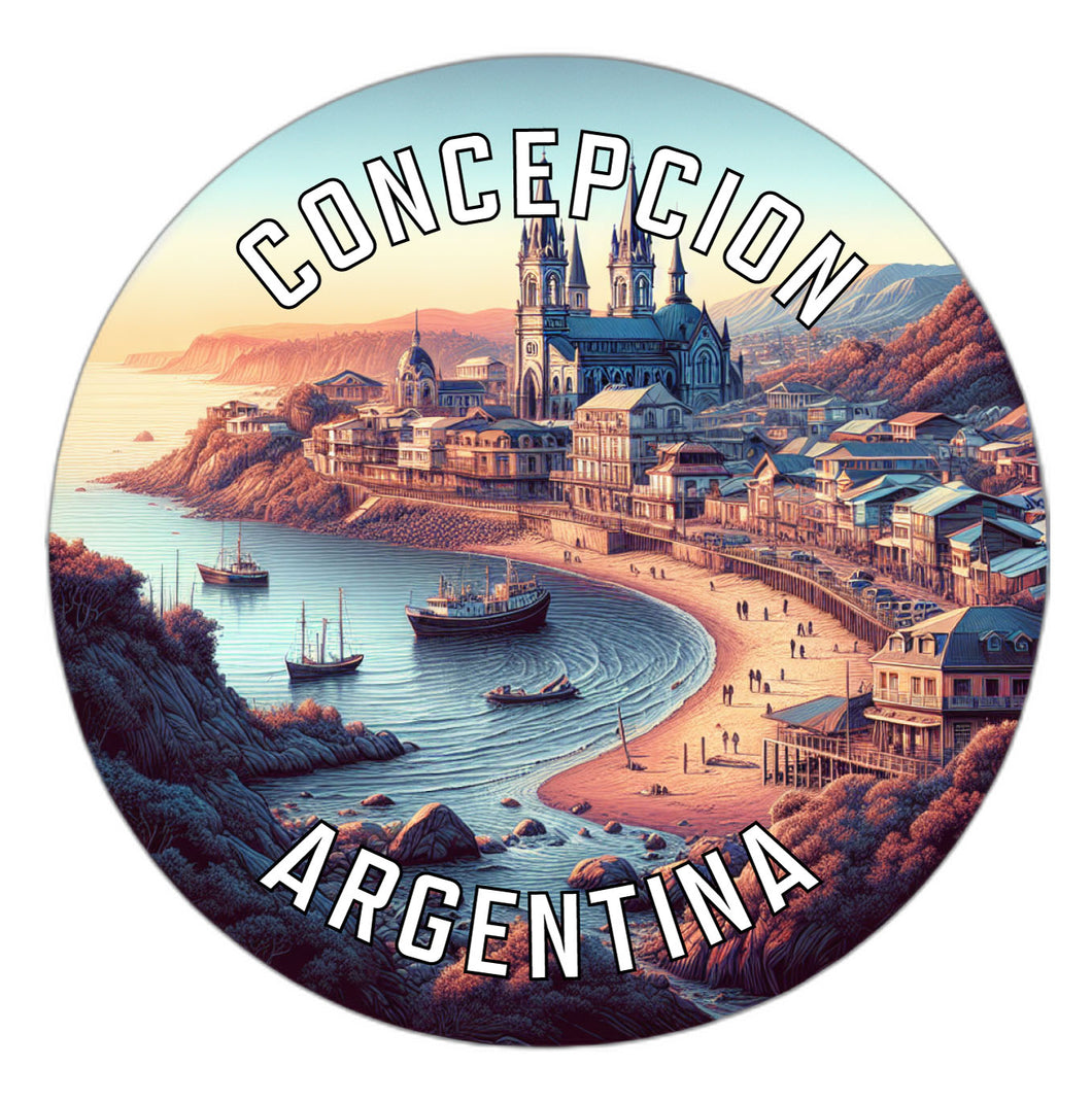 Concepcion Argentina Souvenir Die Cut Flat Magnet 6-Inch