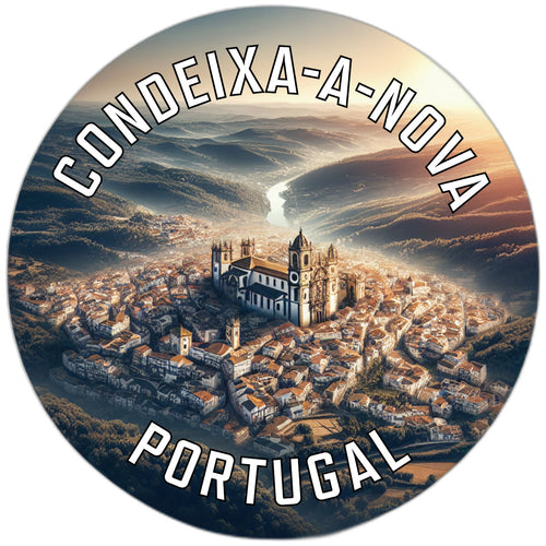 Condeixa a Nova Portugal Souvenir Die Cut Flat Magnet 6-Inch