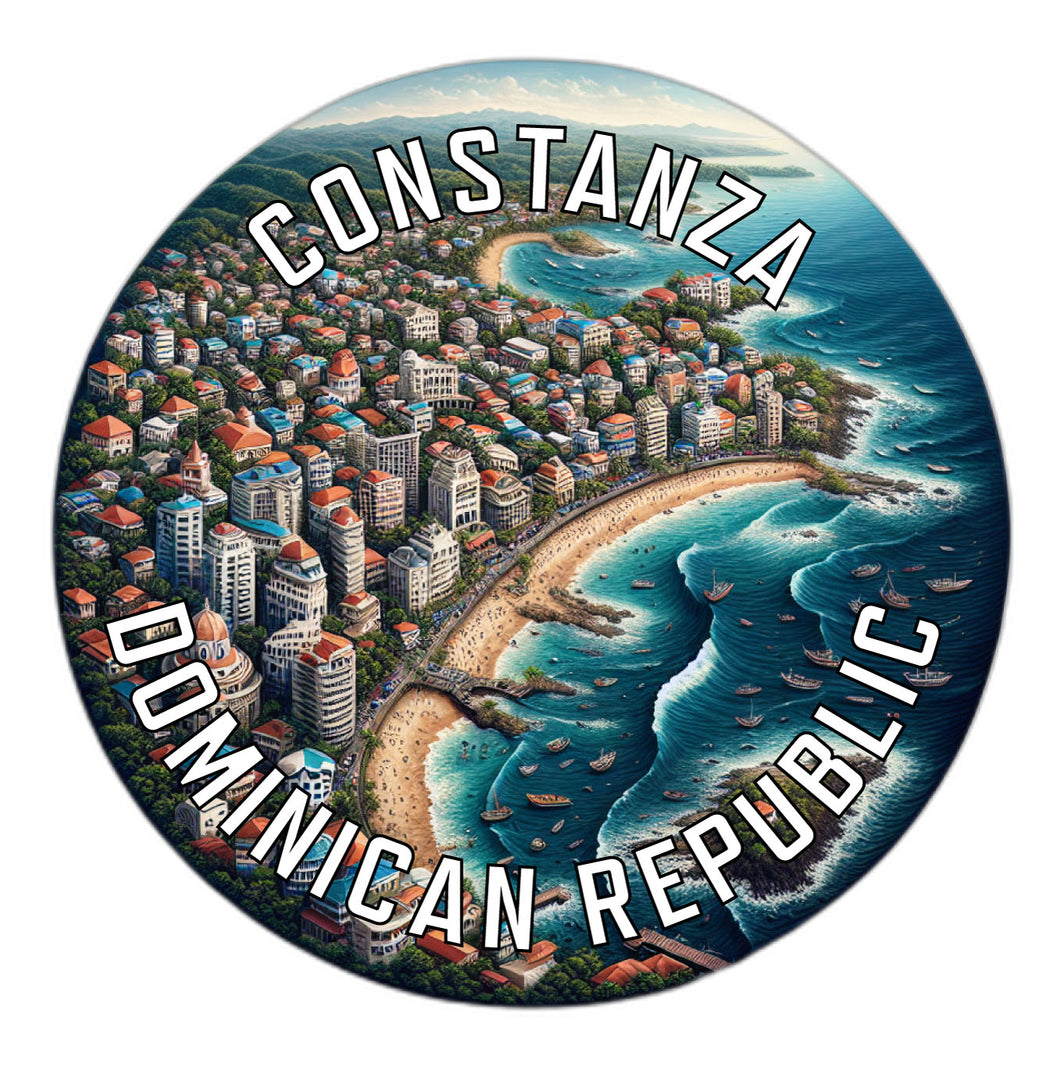 Constanza Dominican Republic Souvenir Vinyl Decal Sticker 6-Inch