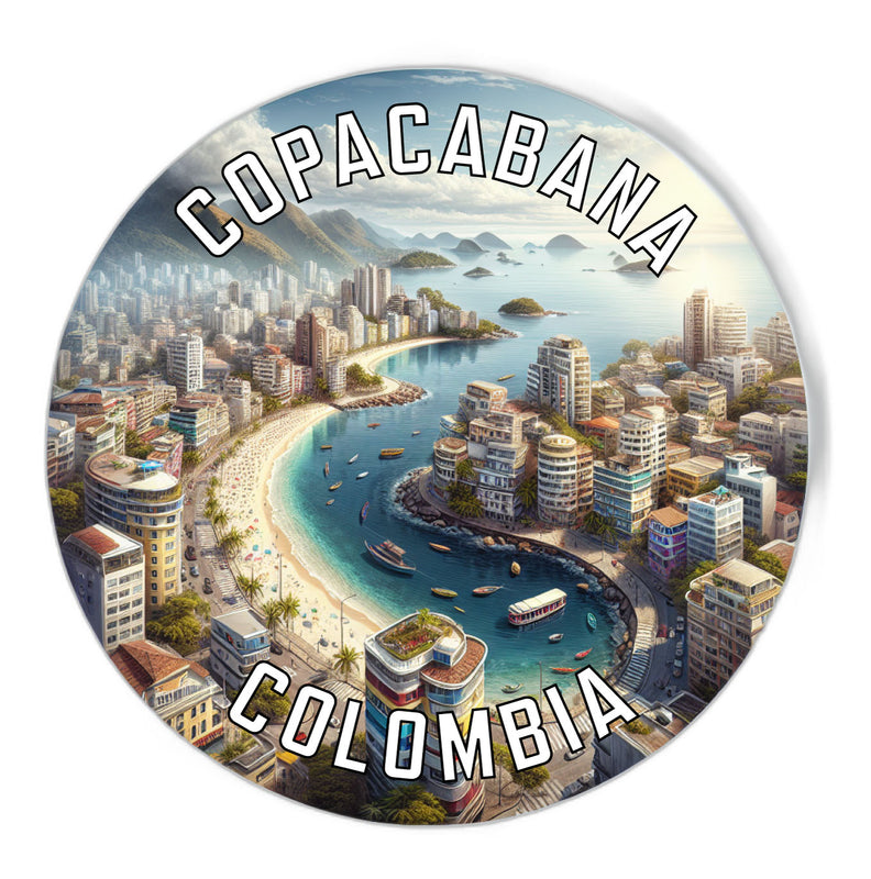 Copacabana Colombia Souvenir Vinyl Decal Sticker 6-Inch