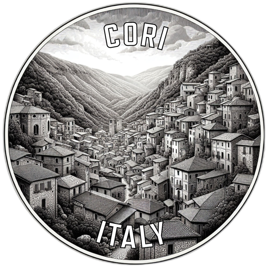 Cori Italy Souvenir Die Cut Flat Magnet 6-Inch