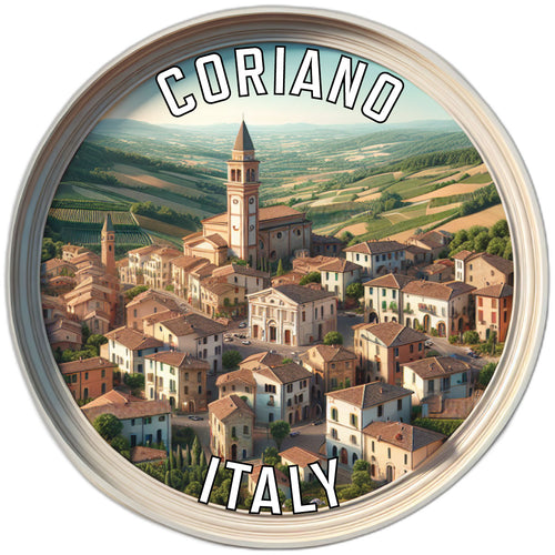 Coriano Italy Souvenir Vinyl Decal Sticker 6-Inch