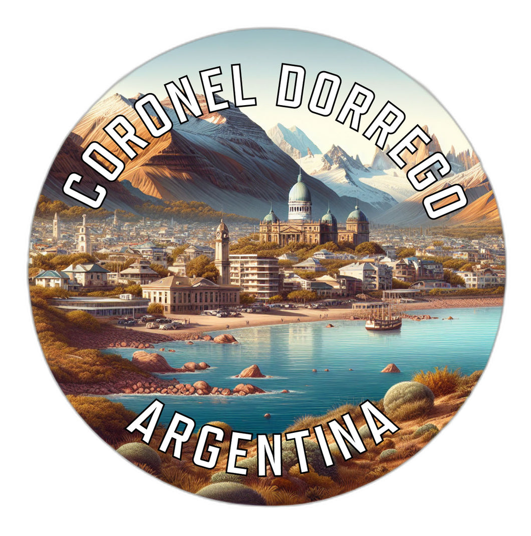 Coronel Dorrego Argentina Souvenir Die Cut Flat Magnet 6-Inch