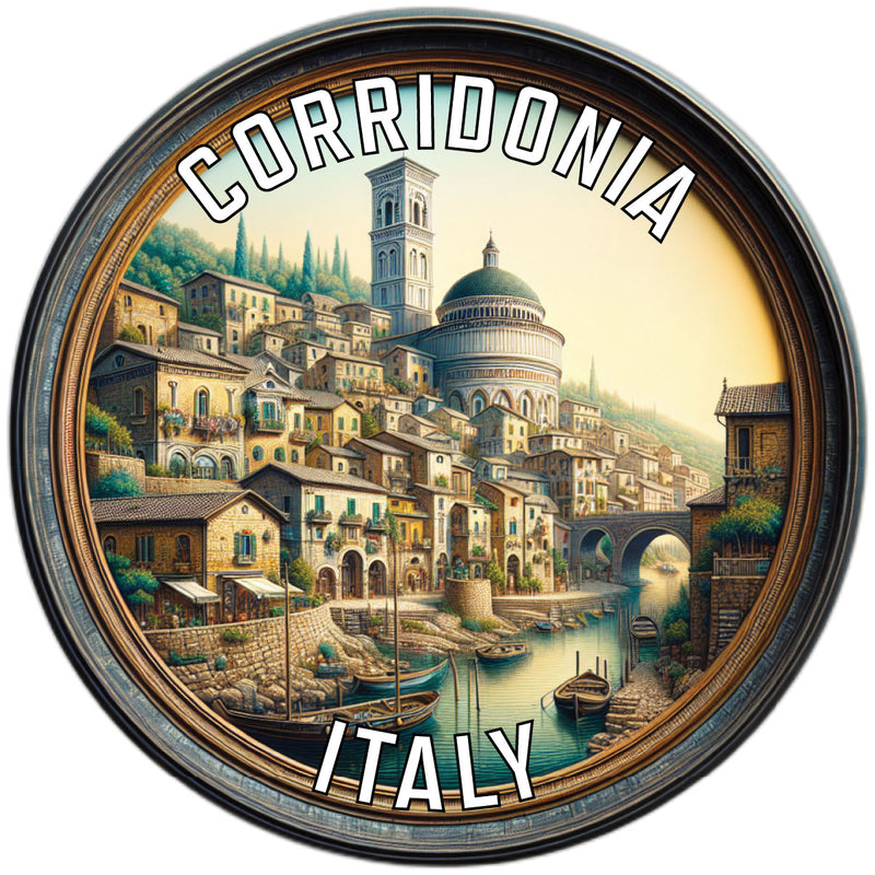 Corridonia Italy Souvenir Vinyl Decal Sticker 2-Inch