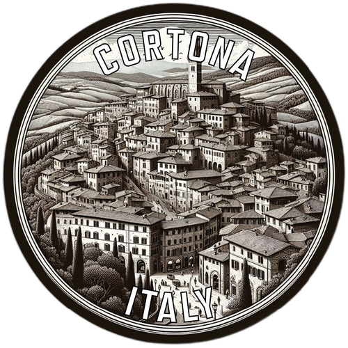 Cortona Italy Souvenir Vinyl Decal Sticker 2-Inch