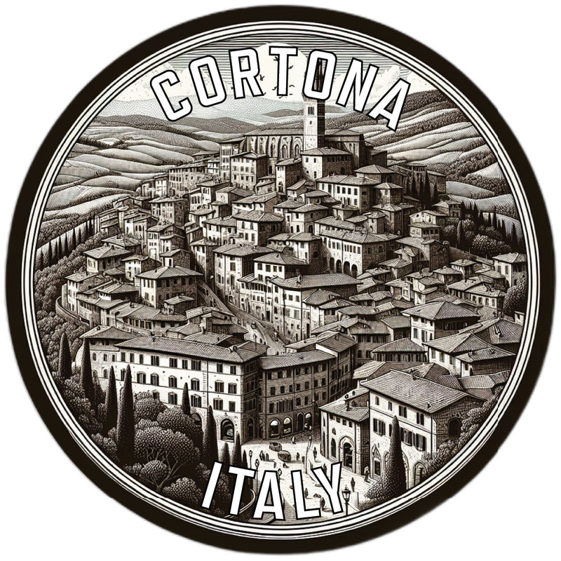 Cortona Italy Souvenir Vinyl Decal Sticker 2-Inch