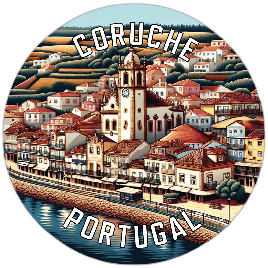 Coruche Portugal Souvenir Vinyl Decal Sticker 2-Inch