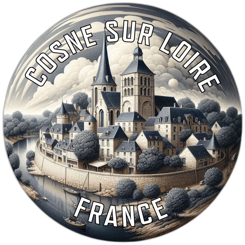 Cosne sur Loire France Souvenir Vinyl Decal Sticker 6-Inch