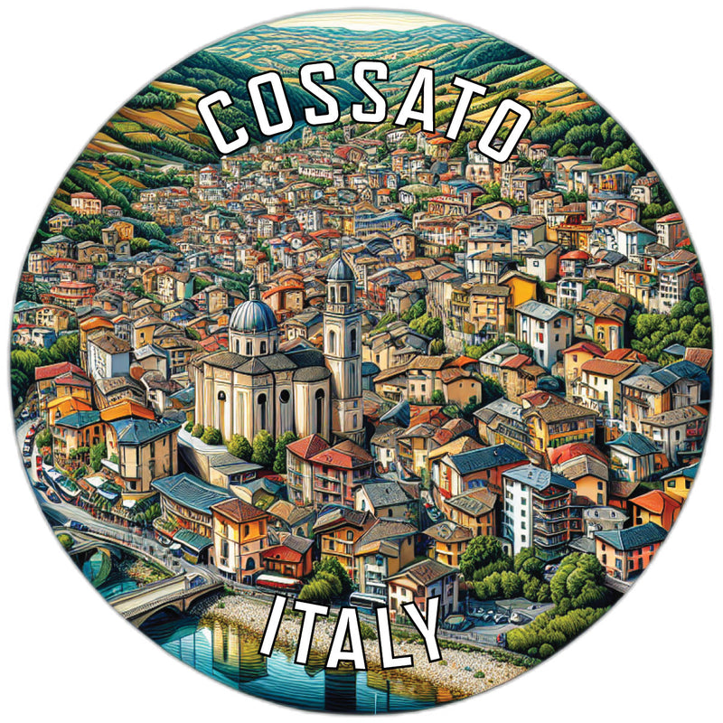 Cossato Italy Souvenir Vinyl Decal Sticker 2-Inch