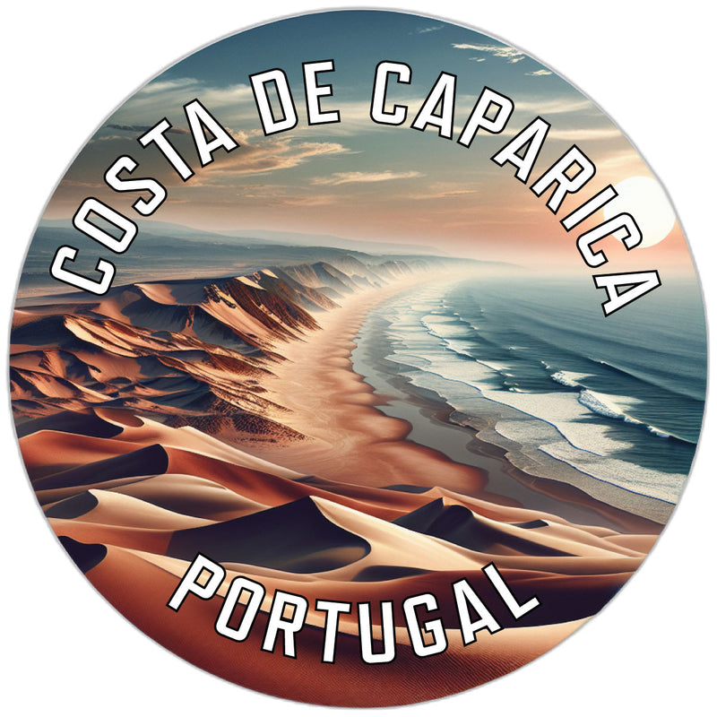 Costa de Caparica Portugal Souvenir Die Cut Flat Magnet 2-Inch