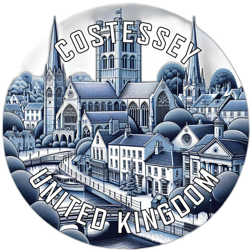Costessey United Kingdom Souvenir Vinyl Decal Sticker 2-Inch