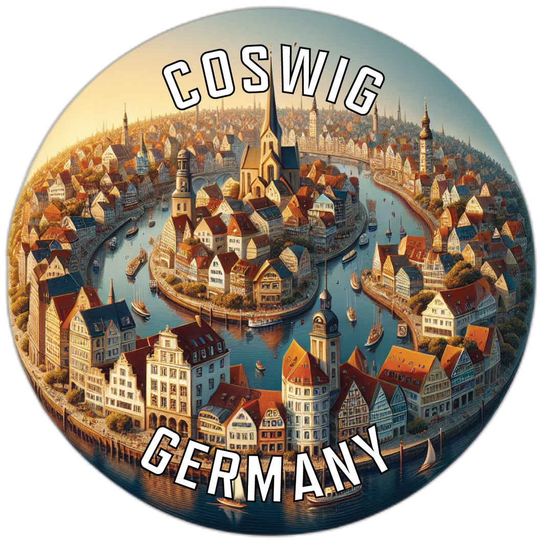 Coswig Germany Souvenir Vinyl Decal Sticker 2-Inch