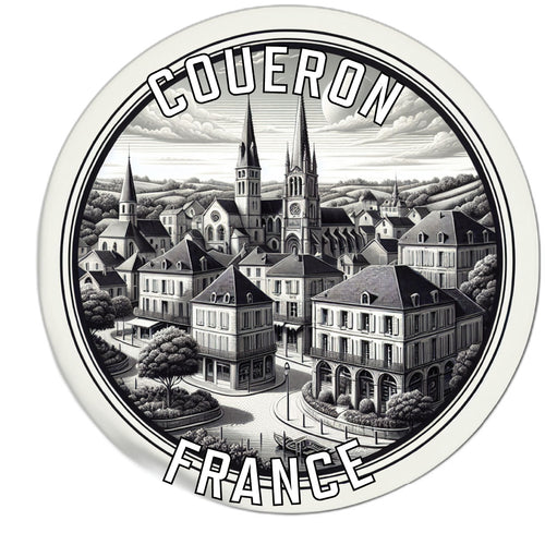 Coueron France Souvenir Vinyl Decal Sticker 6-Inch