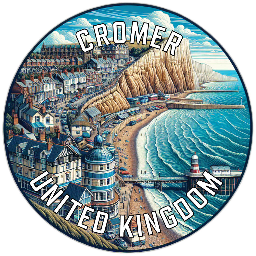 Cromer United Kingdom Souvenir Vinyl Decal Sticker 2-Inch