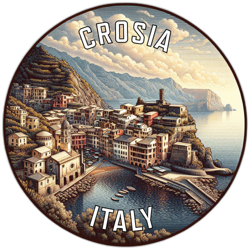 Crosia Italy Souvenir Vinyl Decal Sticker 2-Inch