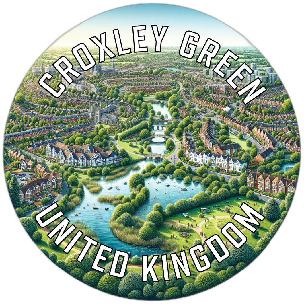 Croxley Green United Kingdom Souvenir Vinyl Decal Sticker 6-Inch
