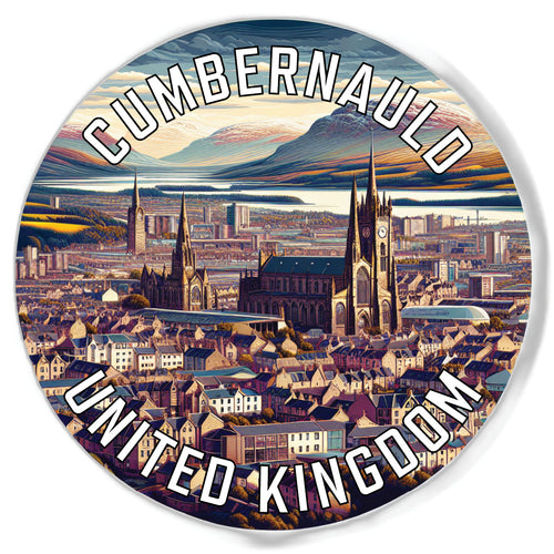 Cumbernauld United Kingdom Souvenir Vinyl Decal Sticker 2-Inch