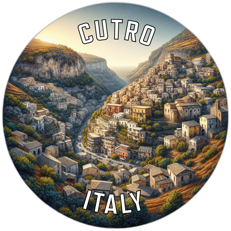 Cutro Italy Souvenir Vinyl Decal Sticker 6-Inch