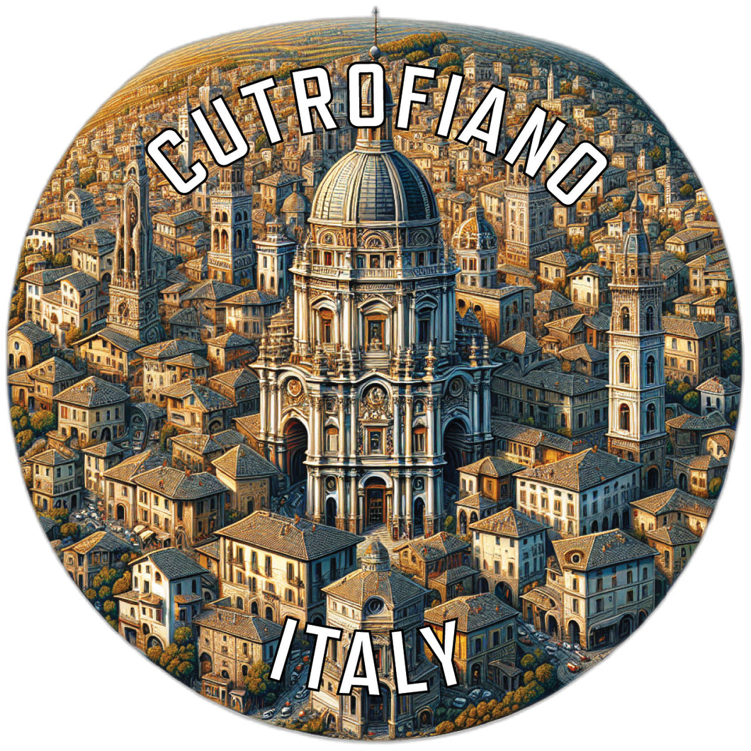 Cutrofiano Italy Souvenir Vinyl Decal Sticker 2-Inch