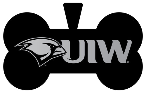 Incarnate Word Cardinals Dog Tag Matte Black Bone-shaped Engraved Officially Licensed 
