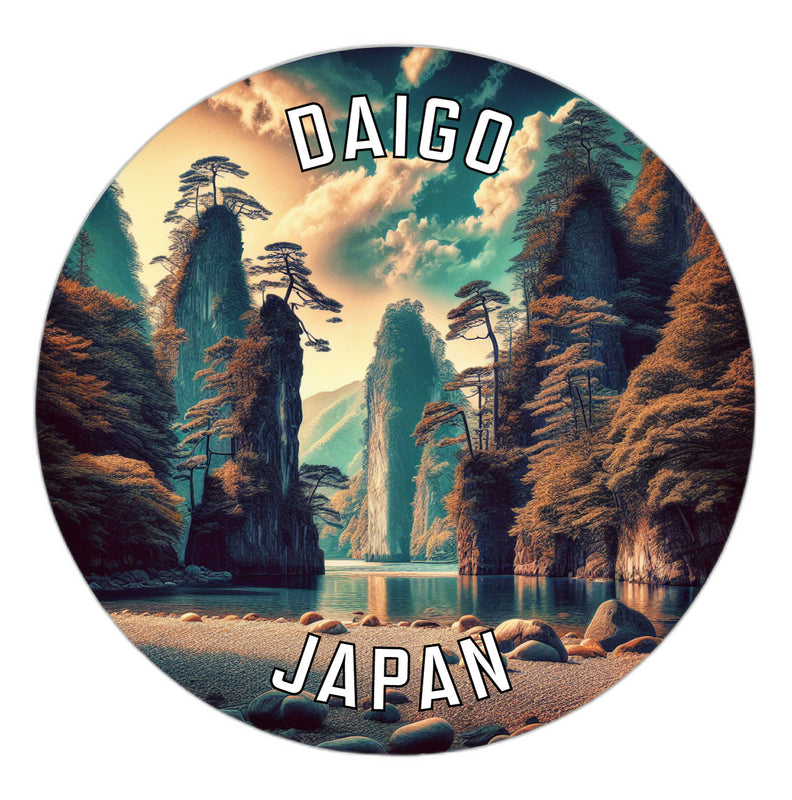 Daigo Japan Souvenir Vinyl Decal Sticker 2-Inch