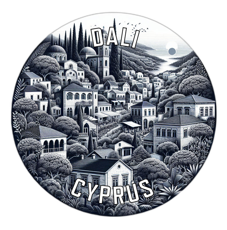 Dali Cyprus Souvenir Vinyl Decal Sticker 6-Inch