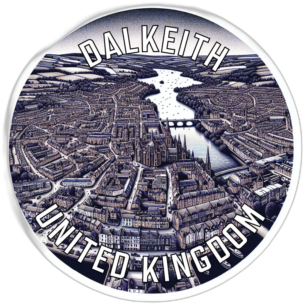 Dalkeith United Kingdom Souvenir Vinyl Decal Sticker 2-Inch