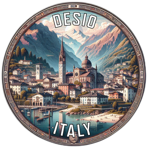 Desio Italy Souvenir Vinyl Decal Sticker 6-Inch
